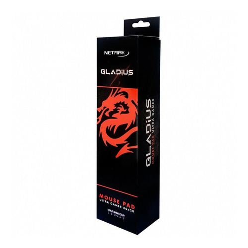 Imagen 5 de 10 de Pad P/ Mouse Gamer Netmak Nm-gladius2 Grande Antideslizante