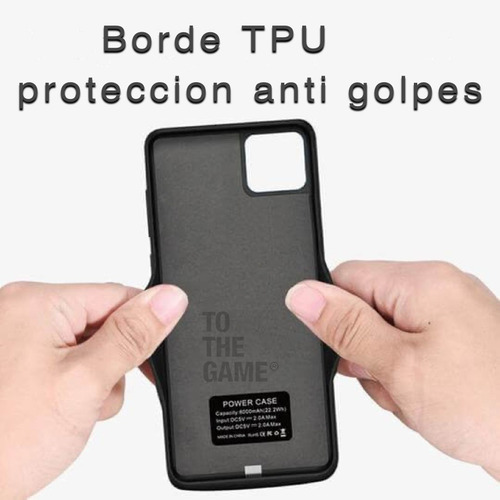 Imagen 5 de 5 de Funda Cargadora Soul Para iPhone 11 Power Case Bateria Extra