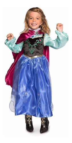 Disfraz Ana De Frozen Original De Disney Americano