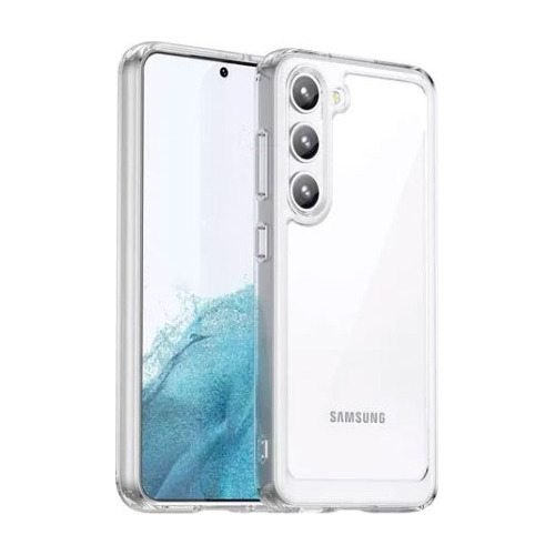 Estuche Para Samsung S23 Transparente A Prueba De Golpes 