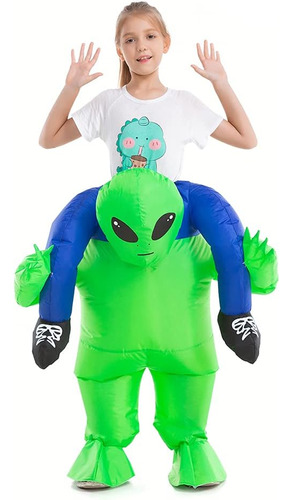 Hsctek Disfraz De Extraterrestre Inflable Para Niños, Niños 