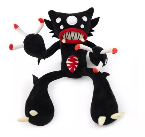 Pelucia Huggy Wuggy Aranha Preto Boneco Playtime Pop Time