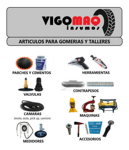 Imagen 6 de 6 de Cemento Solucion Pegamento Parche Camaras Cubiertas Brio