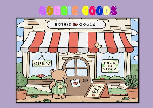 Libro Para Colorear Bobbie Goods