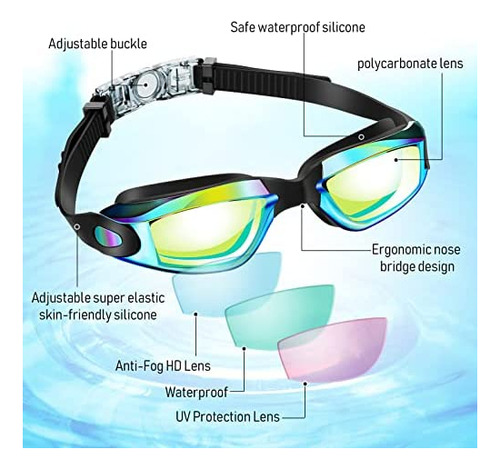 Lentes De Natación Niños Flutesan X3u Multi