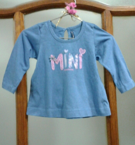 Remera Minimimo De Nena Talle 9 Meses Impecable