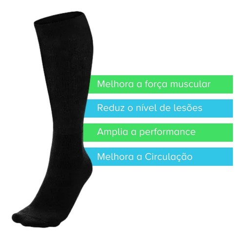 Imagem 2 de 5 de Kit 231 Pares Meião Preto Futebol
