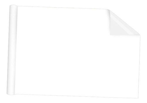 Papel Tapiz Adhesivo Para Pizarra Blanca De 60cmx5m Blanco
