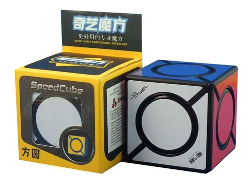 Cubo Rubik Qiyi Six Spot Pitcher Fondo Negro Speed