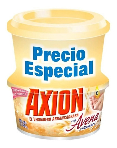 Lavaloza Axion Crema 450 Gr 2 Unidades Limon Oferta