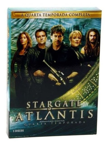 Dvd Box Stargate Atlantis - 4ª Temporada Completa (5 Dvds)