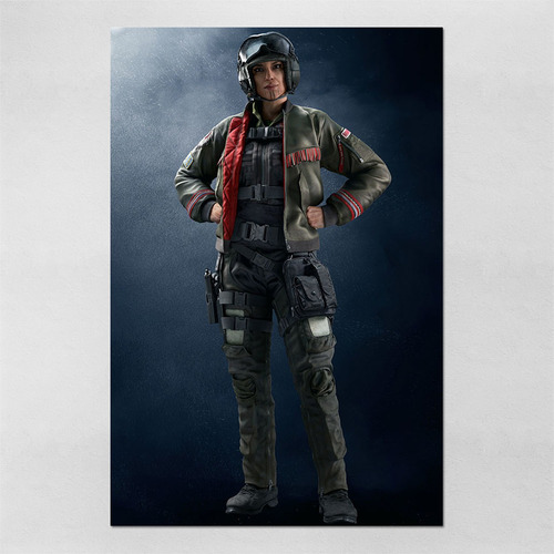 Poster 60x90cm Rainbow Six Siege - Games 77