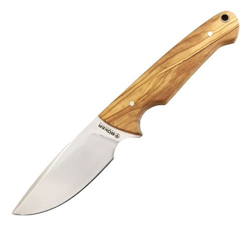 Cuchillo Boker-arbolito Vultur 415o De 11 Cm. Olivo