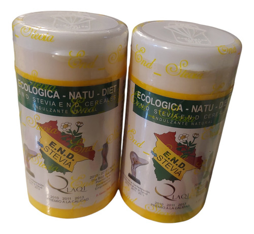 End Stevia Natural De 160 Grs X 2 (supl. De Bolivia.)
