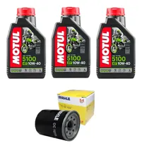Comprar Óleo Motul 3un 10w-40 4t 5100 + Filtro Mahle Z400 Ninja 300