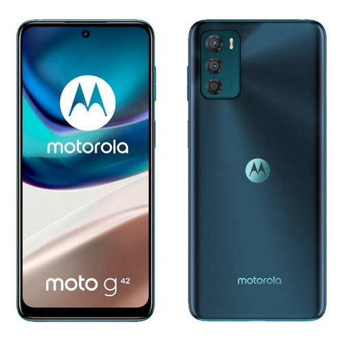 Imagen 10 de 10 de Celular Motorola Moto G42 4/128gb Verde Nuevo 3 Cts