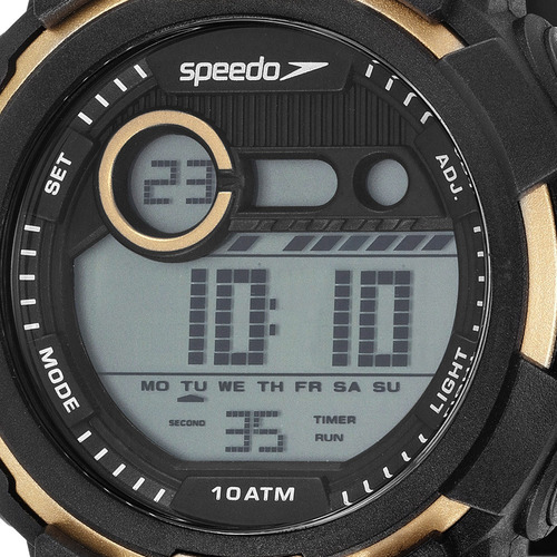 Relógio Speedo Masculino Digital Esportivo Prova D'água Nf