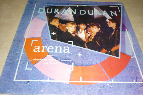 Duran Duran  Arena Vinilo Excelente Insert