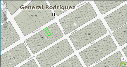 Venta Lote 320m2 La Fraternidad General Rodriguez