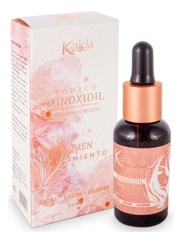 Tónico Minoxidil Femenino Karicia