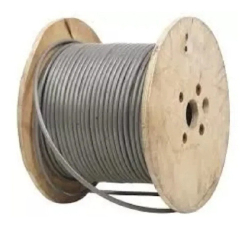 Cable De Acero Galvanizado 5mm 6x7+1 X 100 Metros 