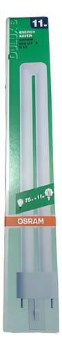 Lâmpada Dulux S 11w/21-840 - G23 Osram 2pinos Branca