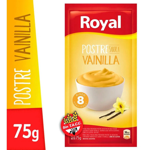 Postre Royal Vainilla 75 Gramos