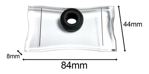 Snooker Billiard Pool Cue Bridge Head Clear Accesorio