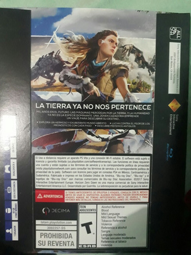 Jogo Horizon Zero Down Mídia  Física Ps4