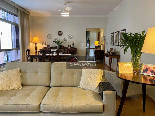 Imagem 1 de 15 de Apartamento Com 3 Dormitórios À Venda, 220 M² Por R$ 750.000 - José Menino - Santos/sp - Ap3146