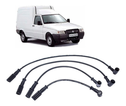 Juego Cables Bujia Para Fiat Fiorino Fire 1.3 Sohc 2000 2014