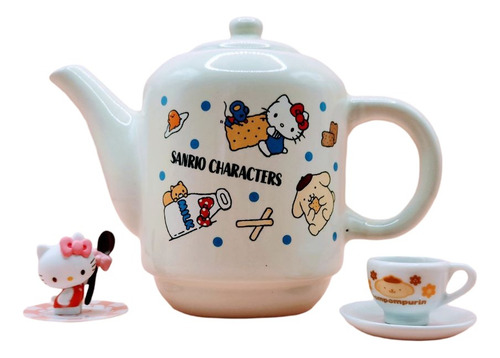 Tetera Hello Kitty & Pompompurin Sanrio