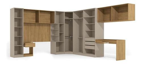 Quarto Modular Versa Conect Itapuã 9 Peças Cor Conect/itapuã