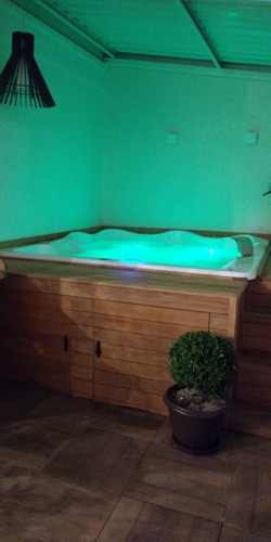Spa Copacabana Hidro Completo Luxo 7 Lugares Aquecedor + Bas