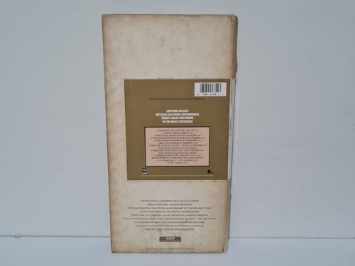 Box Cd Wendy Carlos - Switched On Bach Limited Edition (Usado)