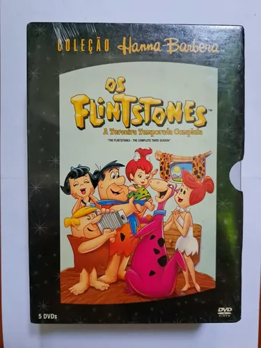 Os Flintstones 3ª Temporada Box 5 Dvds Original Lacrado | Parcelamento ...