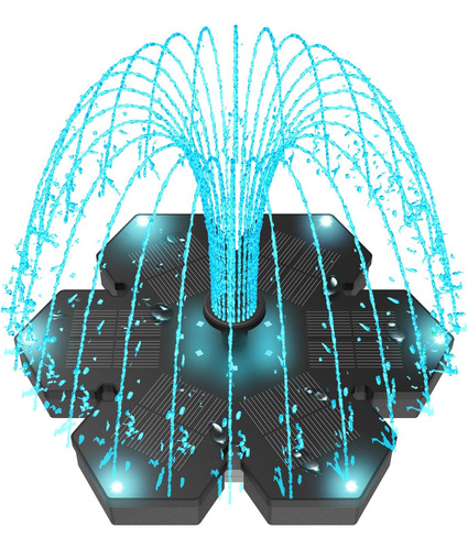 Fuente Solar, Actualización Estilo Copo De Nieve 3.5w ...