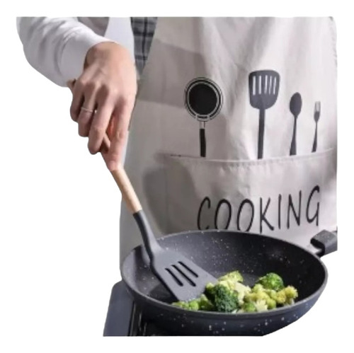 Set 12 Utensilios De Cocina Antiadherentes De Silicona