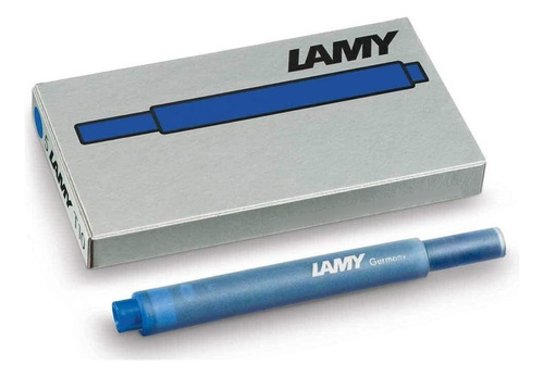 Cartuchos Lamy T10 Azul Caja X5 Unidades 