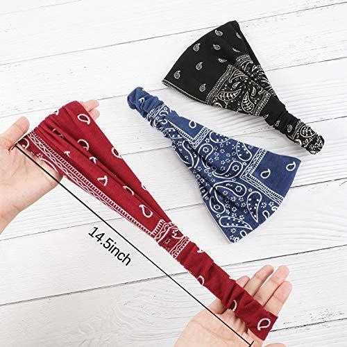Bandas Cabeza Boho Elásticas - 8pcs