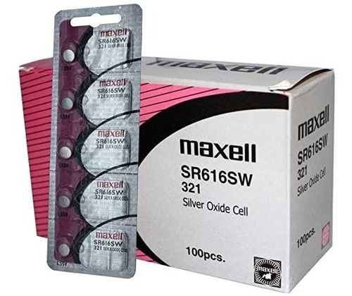 Pila Maxell 321 Sr616sw Para Reloj 