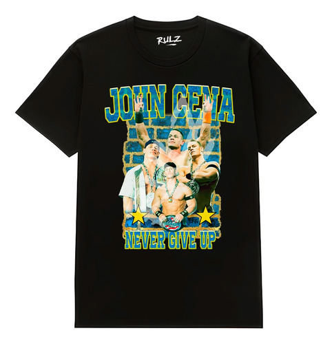 Polera Rulz John Cena - Diseño Único Tipo Vintage Wwe