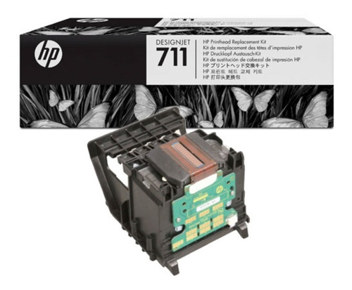 Kit Cabezal Y Cartuchos Hp 711 Plotter T120 T520 C1q10a