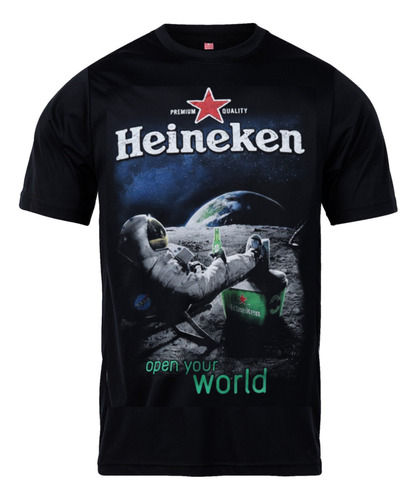 Remera De Algodón Yorkstone Heineken Luna