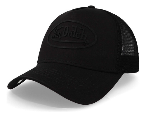 Gorra Von Dutch 9844051 Vdhtriprubber Negro Unitalla