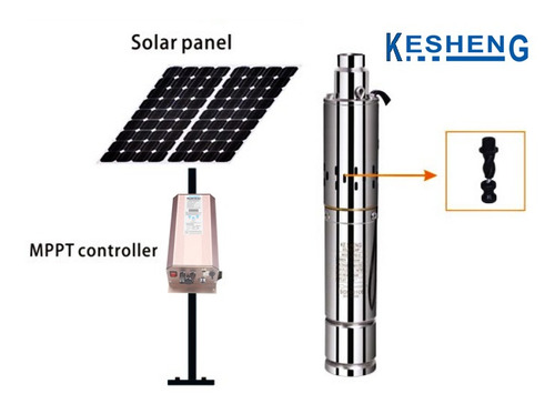 Bomba Solar Kesheng - 1080w - Instalada