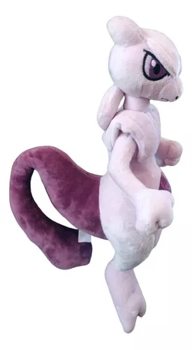 Boneco Pelucia Mewtwo Pokemon Brinquedo 22 Cm Almofada Macio