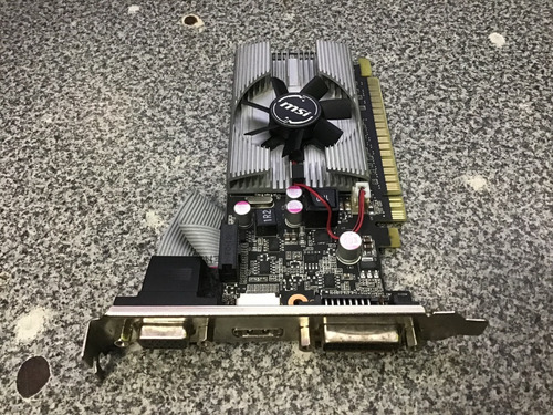 Tarjeta De Video Msi Nvidia 200 Series 210 N210-md1g/d3 1gb (Usado)