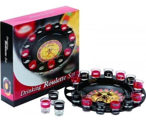 Juego Ruleta Shots Casino Bebidas Fiestas Y Eventos 16 Shots