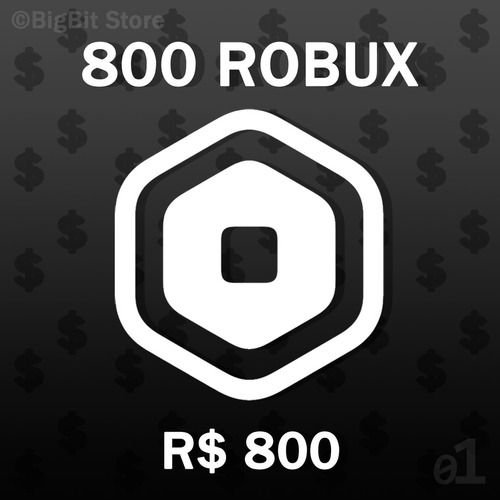 Robux 800 Roblox Entrega Inmediata Mercado Libre - robux simbolo